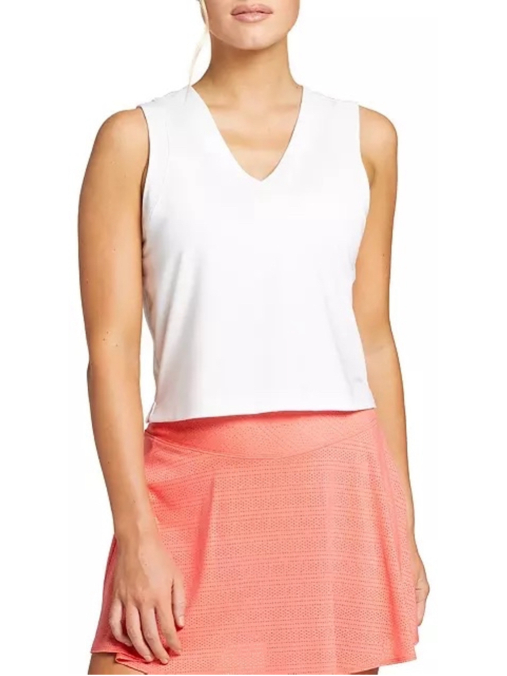 Women's Prince Tennis Tank, Size xl White